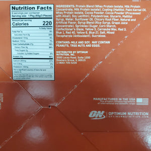 Optimum Nutrition - Protein Cake Bites 65g - Box 9