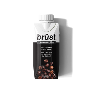 Brust Protein Coffee - Dark Roast Cold Brew - 330ml