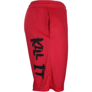 5% Nutrition - Rich Piana Crown Shorts - Red