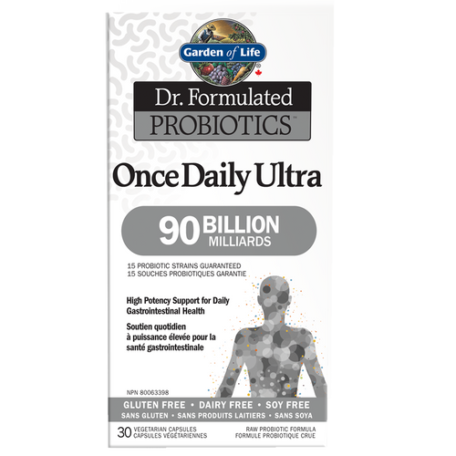 Garden of Life - Dr. Formulated Probiotics 90 billions - Once Daily 30Vcaps