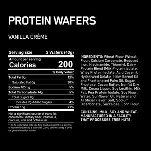 Optimum Nutrition Protein Wafers 42g