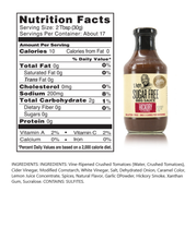 Load image into Gallery viewer, G Hughes Sugar Free BBQ Sauce 490g