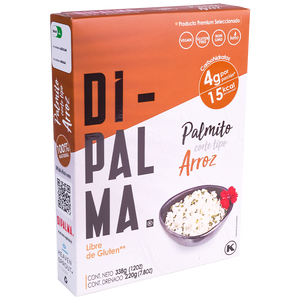 Di Palma - Hearts of Palm Low Carbs Rice - 338g