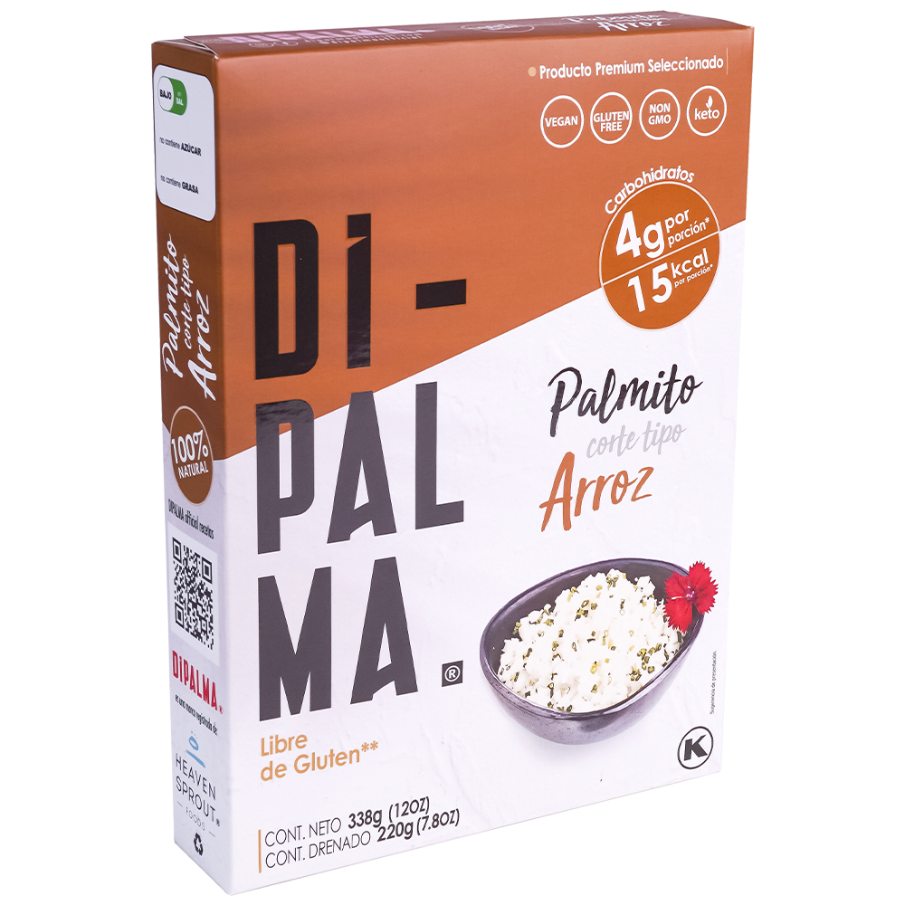 Di Palma - Hearts of Palm Low Carbs Rice - 338g