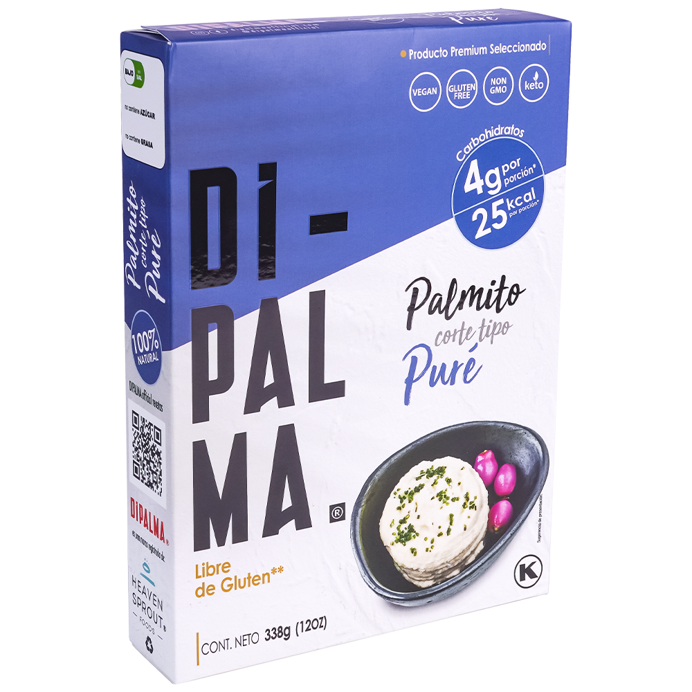 Di Palma - Hearts of Palm Low Carbs Mashed - 338g