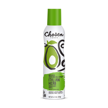 Load image into Gallery viewer, Chosen Foods - Italian Herb Avocado Oil Spray - 134g