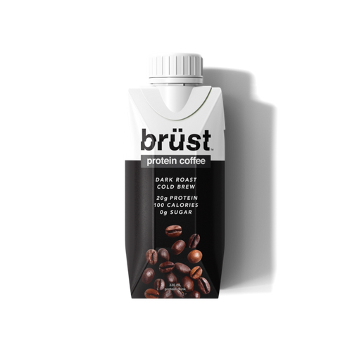 Brust Protein Coffee - Dark Roast Cold Brew - 330ml