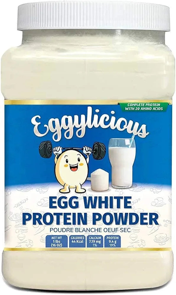 Eggylicious - White Egg Protein Powder - 1lb