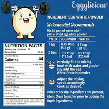 Load image into Gallery viewer, Eggylicious - White Egg Protein Powder - 1lb