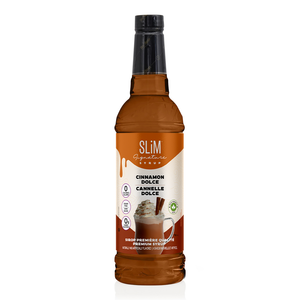 Slim Signature Syrups - 0 Calories Sugar Free Syrup - 750ml