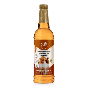 Slim Signature Syrups - 0 Calories Sugar Free Syrup - 750ml