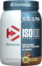 Load image into Gallery viewer, Dymatize - Iso-100 Hydrolysed Whey Isolate Protein - 20 serving