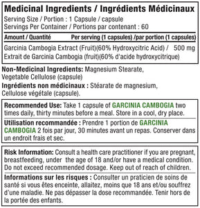 Alora Naturals -  Garcinia Cambogia - 60 Vcaps