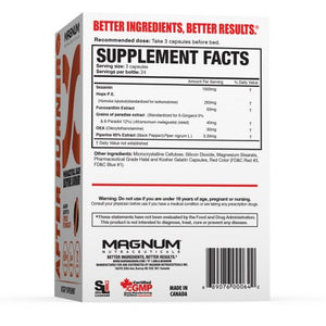 Magnum Nutraceuticals After Burner 72 caps