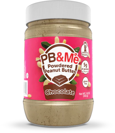 PB&Me - Powdered Peanut Butter - Chocolat Hazelnut 453g