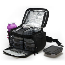 Load image into Gallery viewer, Performa Meal Bag Black/Pink