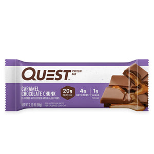 Quest Nutrition protein bar - Caramel Chocolate Chunk