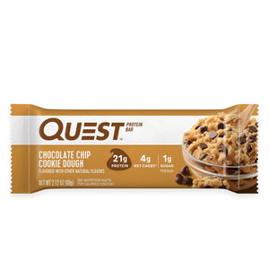 Quest Nutrition protein bar - Chocolate Chip Cookie Dough