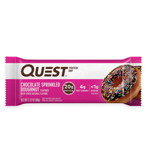 Quest Nutrition protein bar - Chocolate Sprinkled Doughnut