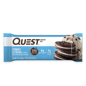 Quest Nutrition protein bar - Cookies & Cream