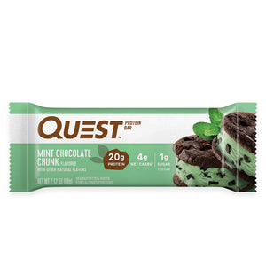 Quest Nutrition protein bar - Mint Chocolate Chunk