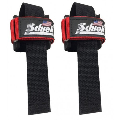 Schiek Lifting Strap Red