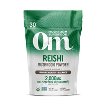 Load image into Gallery viewer, OM Mushroom Superfood - Reishi Certified Organic Mushroom Powder - 60g