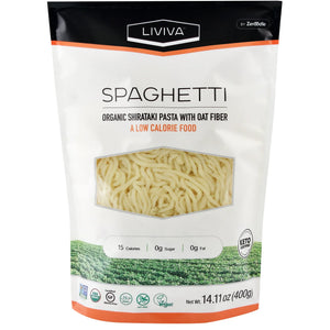 Liviva - Organic Shirataki Spaghetti with Oat Fiber - 400g