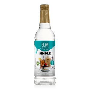 Slim Signature Syrups - 0 Calories Sugar Free Syrup - 750ml