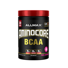 Load image into Gallery viewer, Allmax Nutrition Aminocore BCAA 345g Pink Lemonade flavor