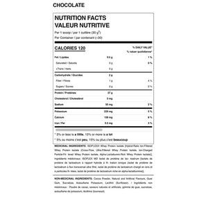 Allmax Nutrition Isoflex Nutrittion facts and ingredients Chocolate flavor