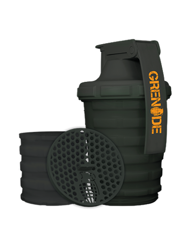 Grenade Shaker 600ml Vert Armé