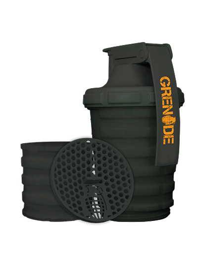 Grenade Shaker 600ml Vert Armé