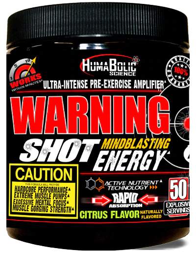 Humabolic Warning Shot 50 serving