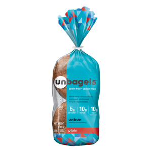 Unbun Foods - Keto Plain Bagels - 356g