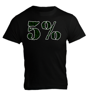 5% nutrition T-Shirt Noir