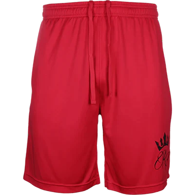 5% Nutrition - Rich Piana Crown Shorts - Red