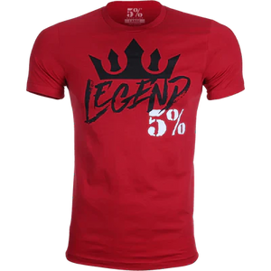 5% Nutrition - Legends Graphic T-Shirt - Red
