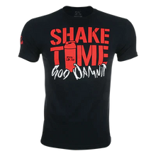 Load image into Gallery viewer, 5% Nutrition - Shake Time T-Shirt - Black