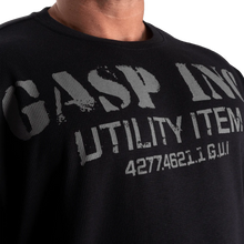 Load image into Gallery viewer, Gasp Iron Thermal Tee Asphalt