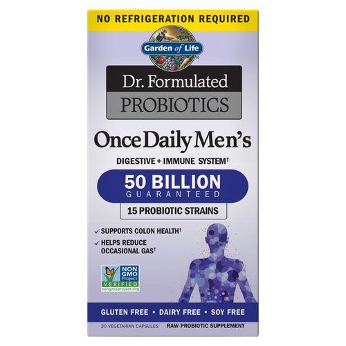 Garden of Life - Dr. Formulated Probiotics 50 billions for Men's - Once Daily 30Vcaps