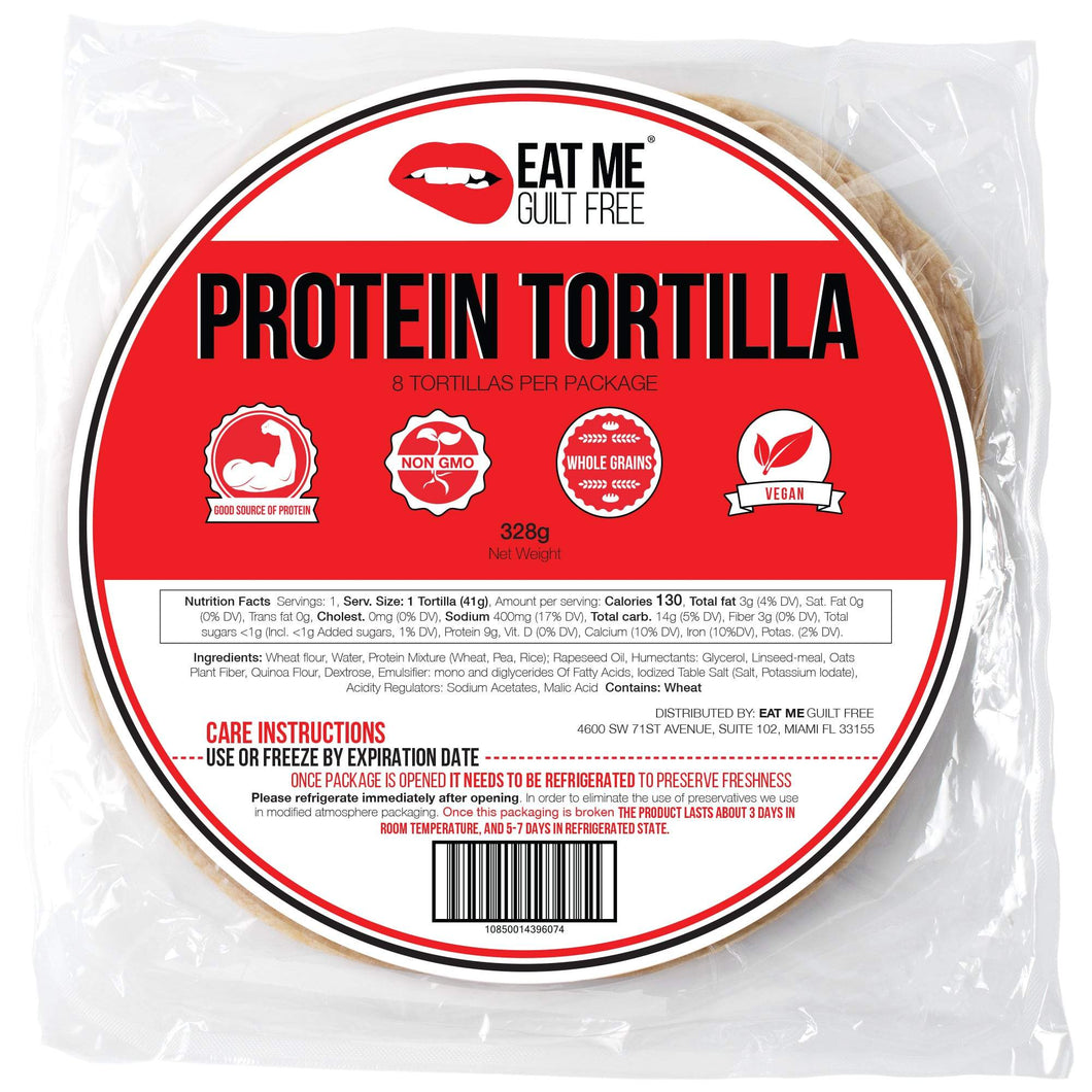 Eat Me Guilt Free Protein Tortilla Wraps