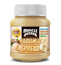 Load image into Gallery viewer, Muscle Cheff - Hazelnut White Chocolate Protein Spread - 350g