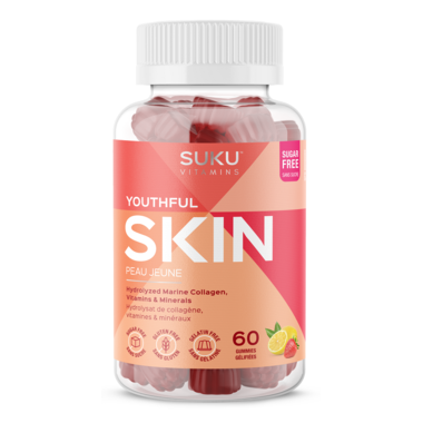 SUKU Vitamins - Youthful SKIN - 60 Gummies