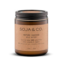 Load image into Gallery viewer, Soja&amp;Co - 100% Natural Soy Wax Candles 8 oz - Wild Nature