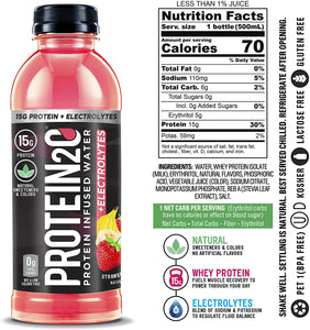 Protein2o - Whey Protein Infused Water - Box 12