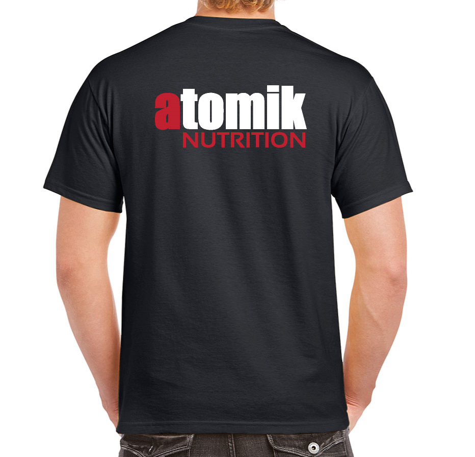 Atomik Nutrition T-Shirt Black
