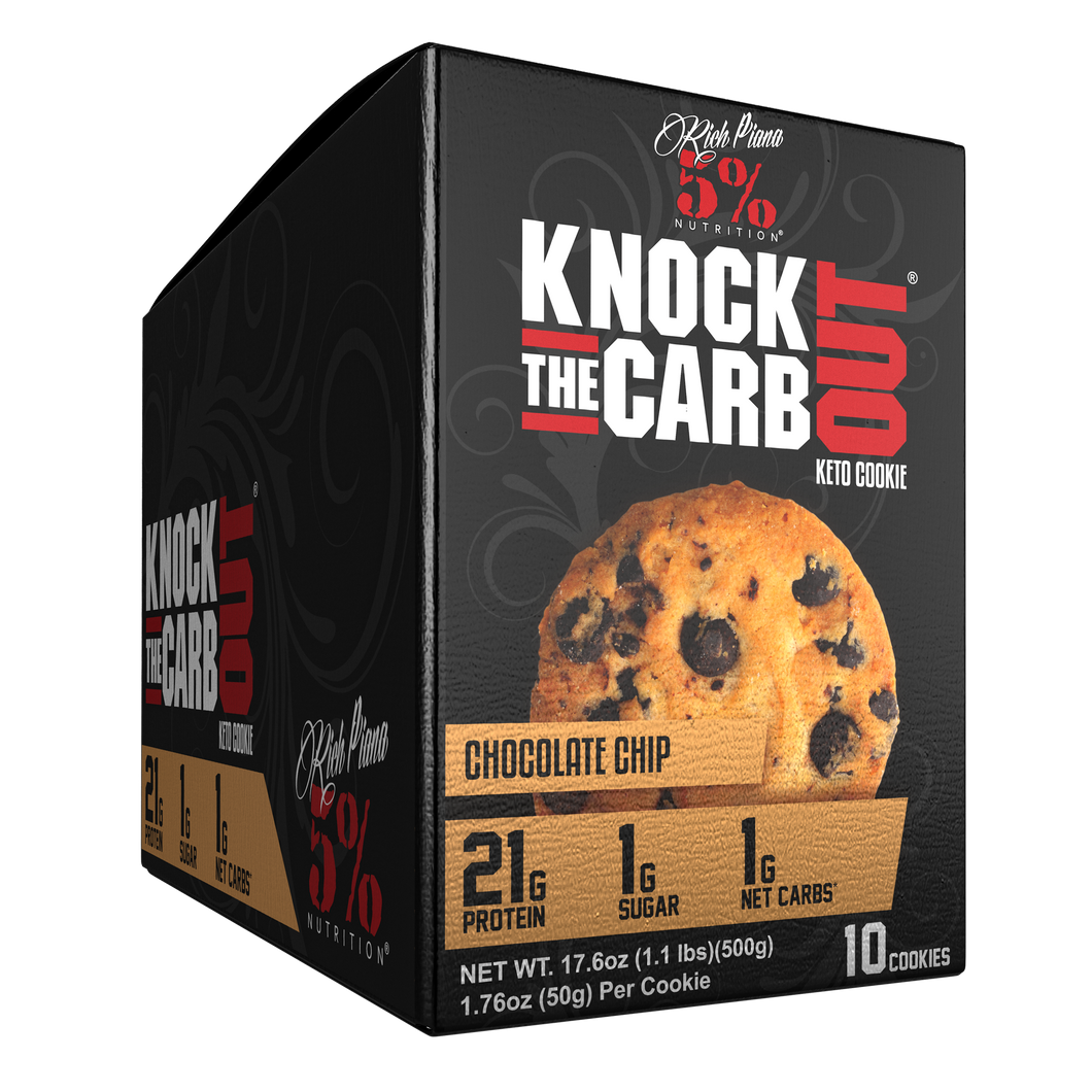 5% Nutrition Knock the Carbs Out Cookie 10x68g