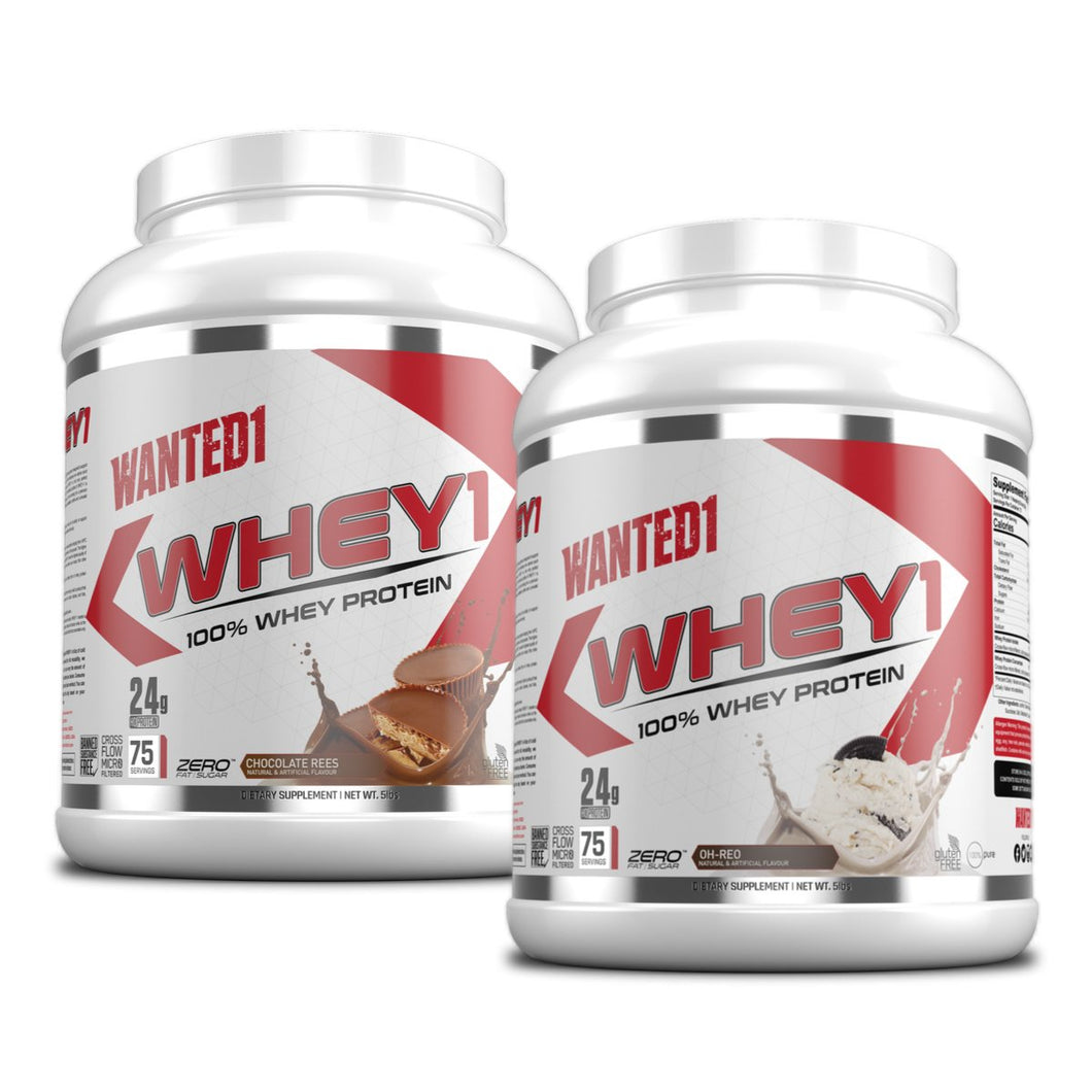 Wanted1 Nutrition - Whey1 Duo