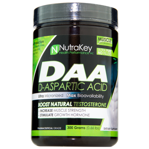 NutraKey DAA D-Aspartic Acid 300g